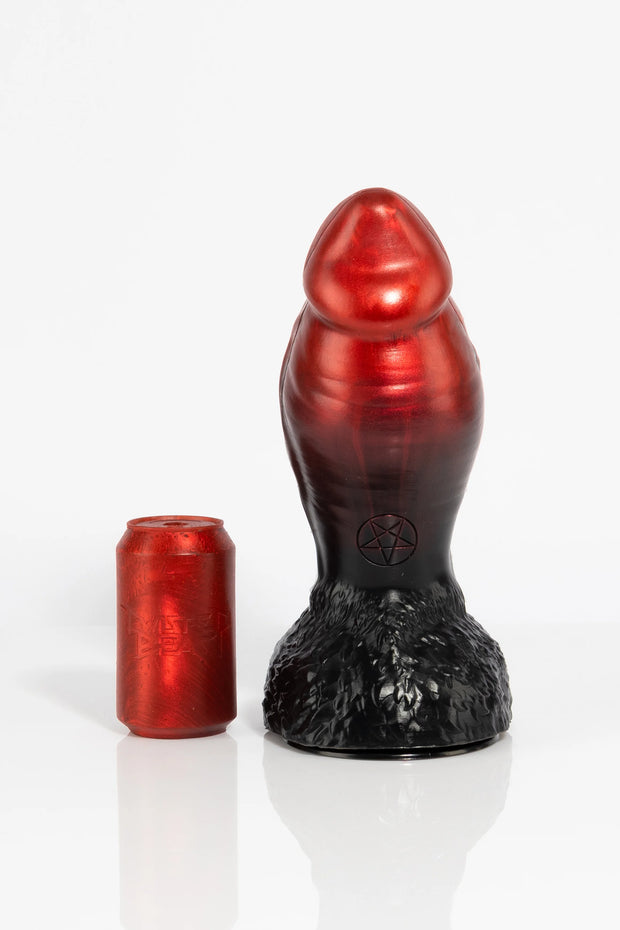 An xl minotaur dildo by Twisted Beast.