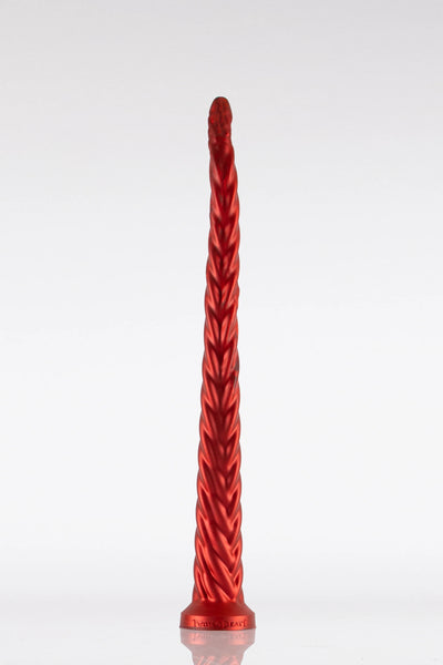 A red Deep Dildo.