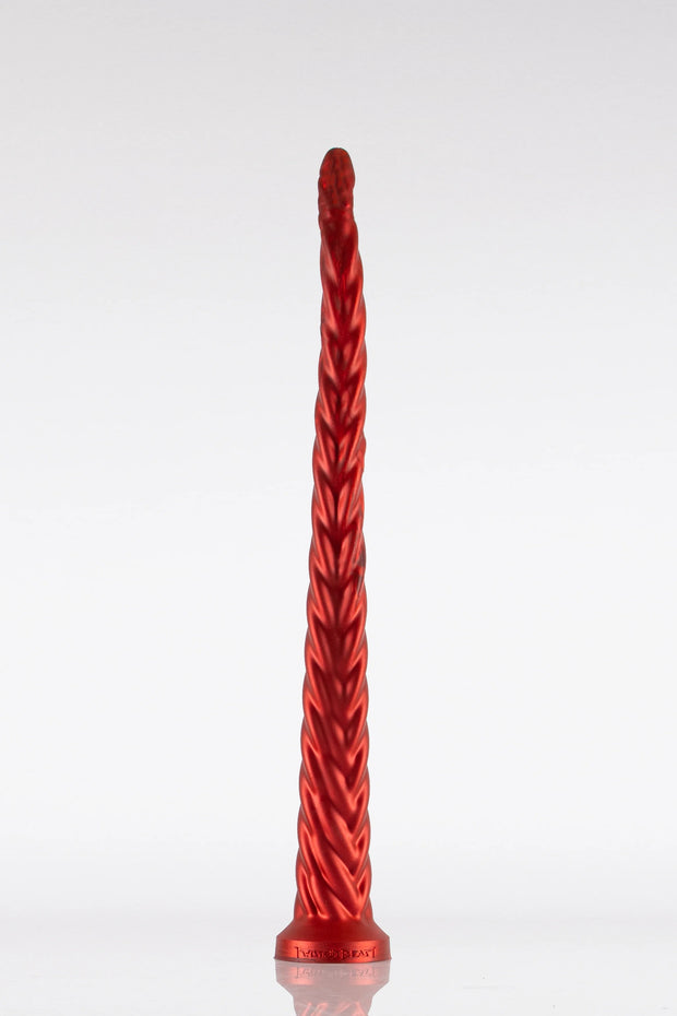 A red Deep Dildo.
