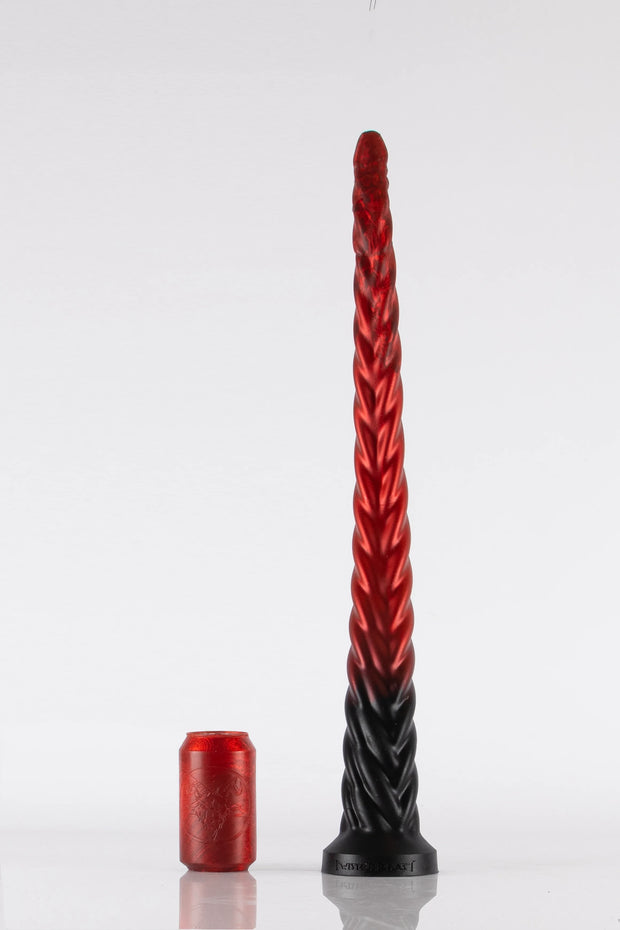 A large-sized deep dildo.
