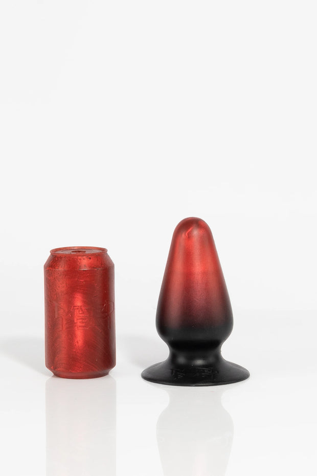 A product photo of a medium-sized anal butt plug.