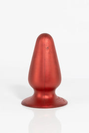 A red Anal butt plug by Twisted Beast.