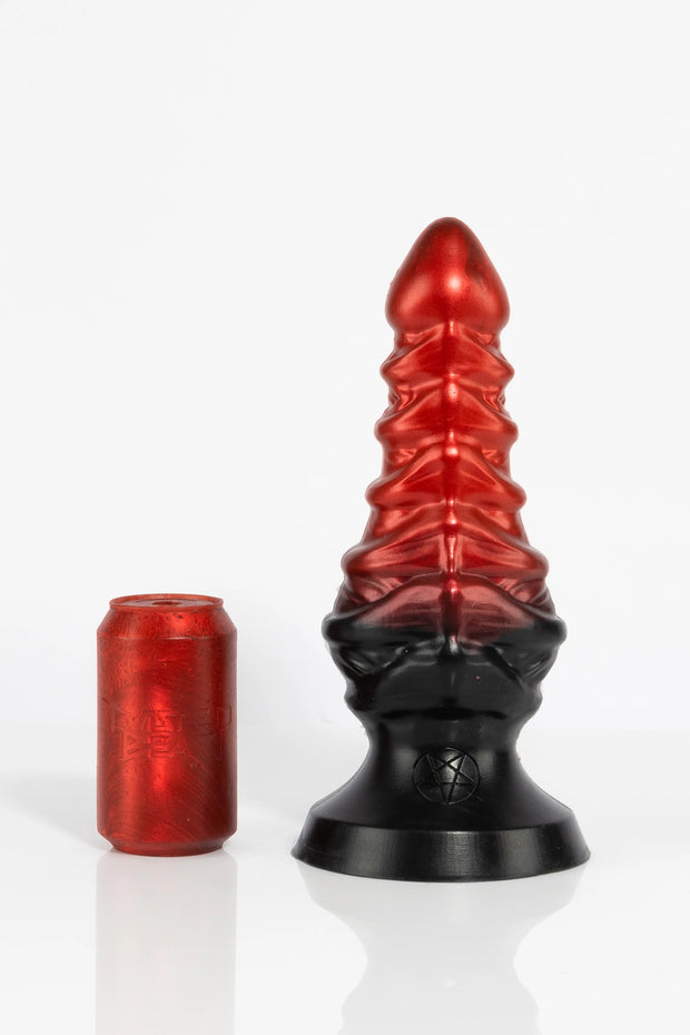 A product photo of a tentacle butt plug in XXL-size
