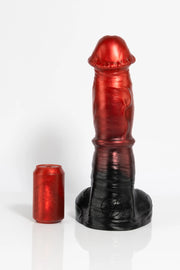 A product photo of an XL Pegasus dildo.